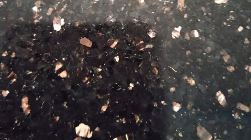 Black Galaxy Granite natural stone texture